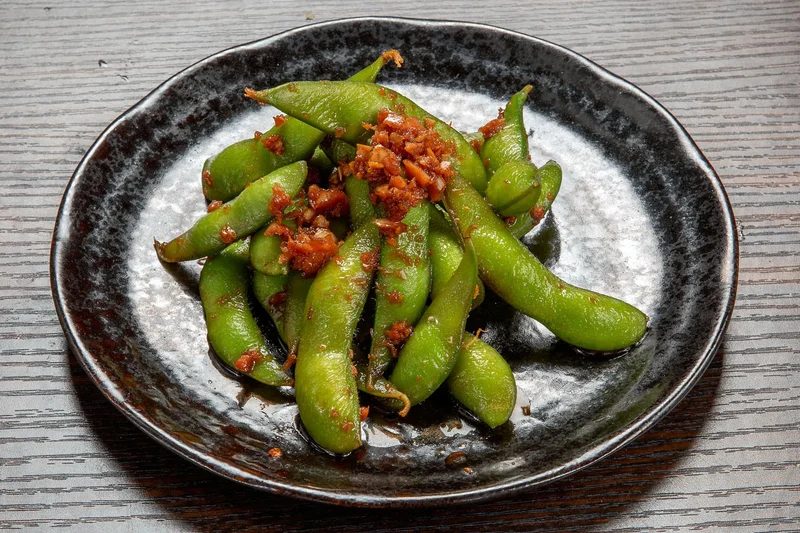 Garlic Edamame