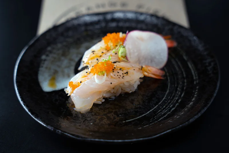 Seared Pepper Shrimp