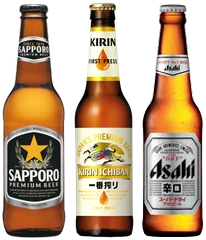 Asahi / Sapporo / Kirin Ichiban