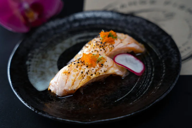 Seared Pepper Salmon